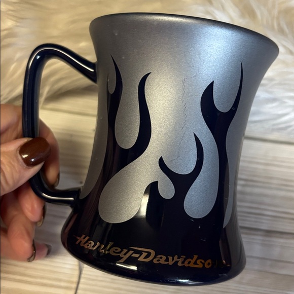 Pair of Harley Davidson Coffee Mugs Men’s Black Women’s Pink Official Licensed - Picture 6 of 9